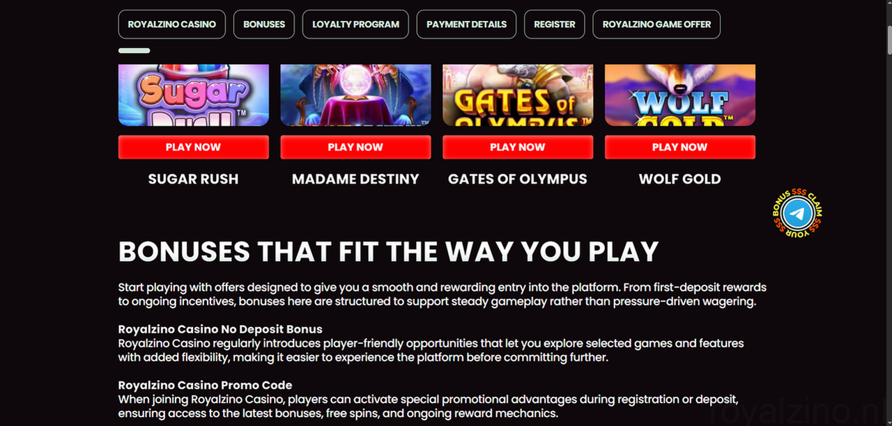 Royalzino Casino Casino